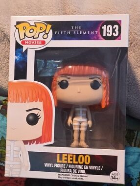 Funko Leeloo Vinyl Figure with Bright Orange Hair#193